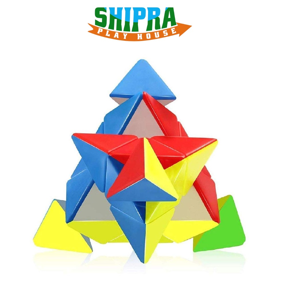 Shipra Play House Triangle Pyramid Speedcube Puzzle
